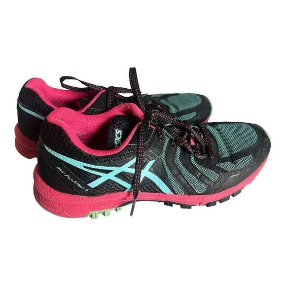 Womens ASICS Gel Fuji Attack 5 Running Sneakers - Sz 10 - Picture 1 of 5